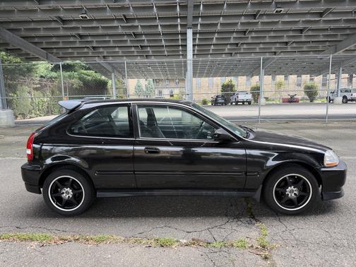 Black 1996 Honda Civic DX