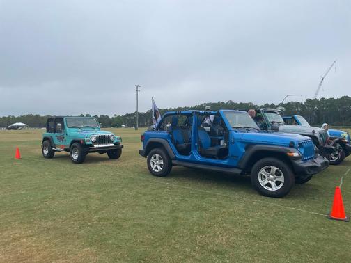 Blue 2021 Jeep Wrangler Unlimited Sport S