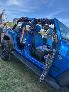 Blue 2021 Jeep Wrangler Unlimited Sport S