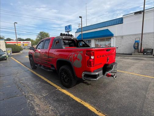Red 2021 Chevrolet Silverado 2500 LT