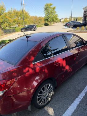 Red 2011 Chevrolet Cruze ECO