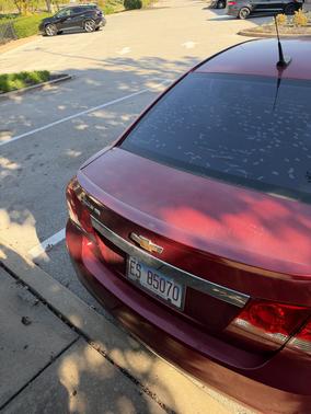 Red 2011 Chevrolet Cruze ECO