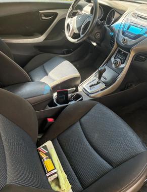 White 2013 Hyundai ELANTRA GS