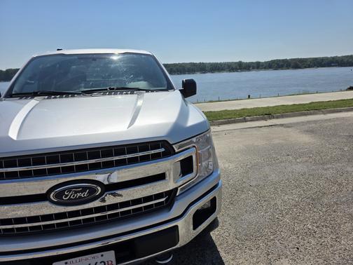 Silver 2018 Ford F-150 XLT