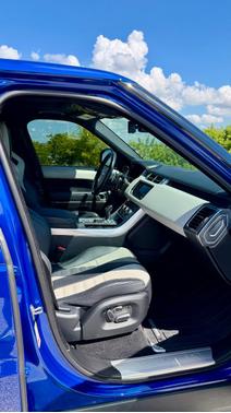 Blue 2015 Land Rover Range Rover Sport Supercharged SVR