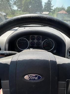 Red 2007 Ford F-150 FX4 SuperCrew