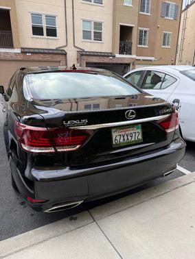 Black 2013 Lexus LS 460 Base