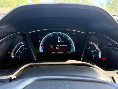 Black 2017 Honda Civic EX-L w/Navi