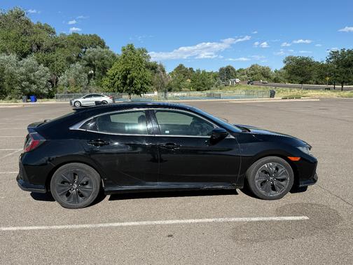 Black 2017 Honda Civic EX-L w/Navi