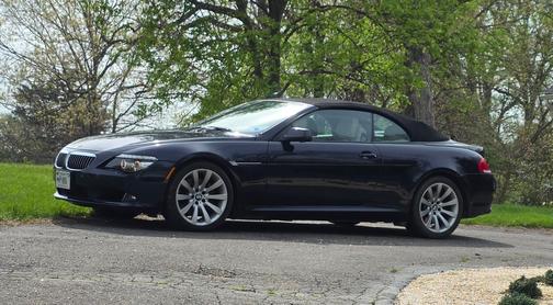 Blue 2010 BMW 650 i