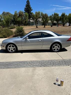 Silver 2004 Mercedes-Benz CL-Class CL500
