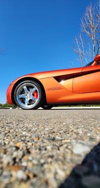 Orange 2005 Dodge Viper SRT-10