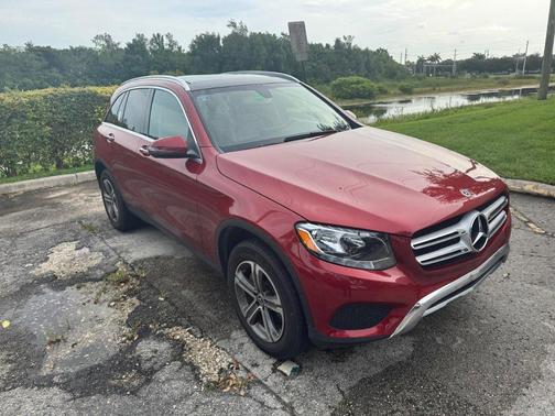 Red 2019 Mercedes-Benz GLC 300 Base
