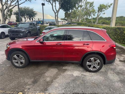 Red 2019 Mercedes-Benz GLC 300 Base