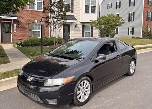 Black 2007 Honda Civic EX