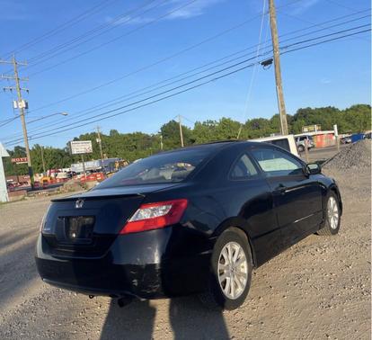 Black 2007 Honda Civic EX