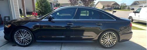Black 2017 Audi A6 2.0T Premium