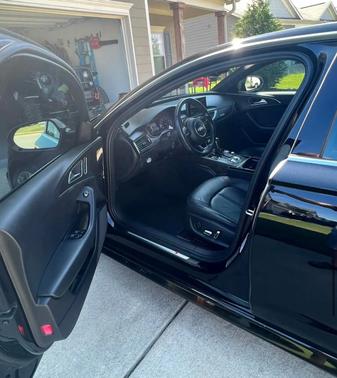 Black 2017 Audi A6 2.0T Premium