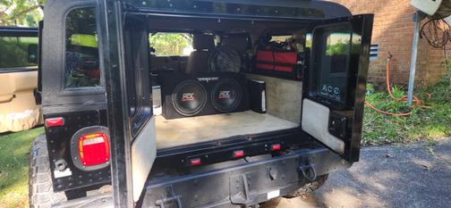 Black 1997 AM General Hummer Wagon
