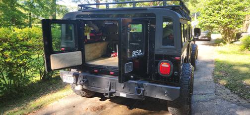 Black 1997 AM General Hummer Wagon