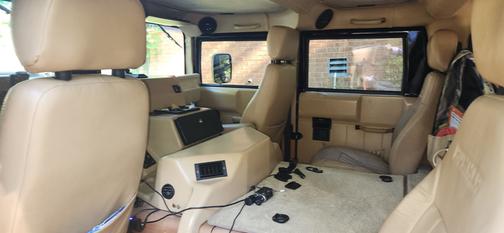 Black 1997 AM General Hummer Wagon