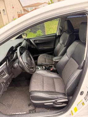 White 2015 Toyota Corolla S Plus