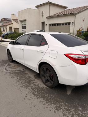 White 2015 Toyota Corolla S Plus