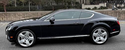 Black 2012 Bentley Continental GT Base