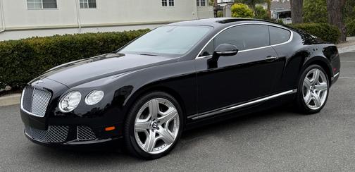 Black 2012 Bentley Continental GT Base