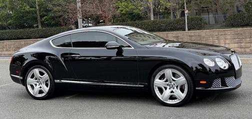 Black 2012 Bentley Continental GT Base