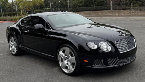 Black 2012 Bentley Continental GT Base