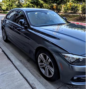 Gray 2016 BMW 328 i