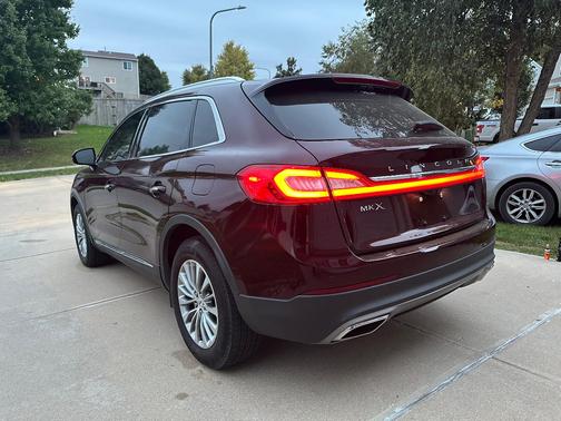 Red 2017 Lincoln MKX Select