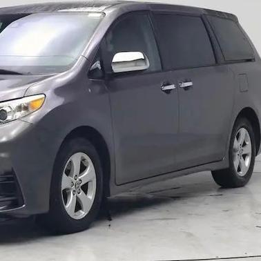 Gray 2020 Toyota Sienna L
