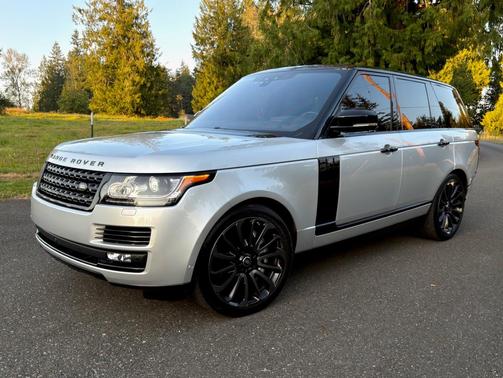 Silver 2017 Land Rover Range Rover 5.0L Supercharged