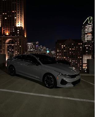 Gray 2023 Kia K5 GT-Line