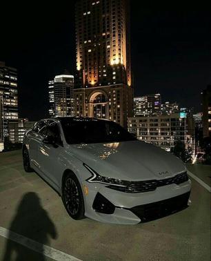 Gray 2023 Kia K5 GT-Line