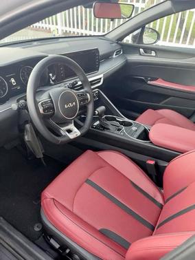 Gray 2023 Kia K5 GT-Line