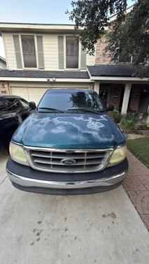 Blue 2001 Ford F-150 XL Flareside
