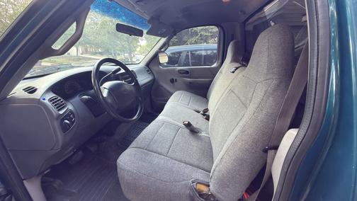 Blue 2001 Ford F-150 XL Flareside