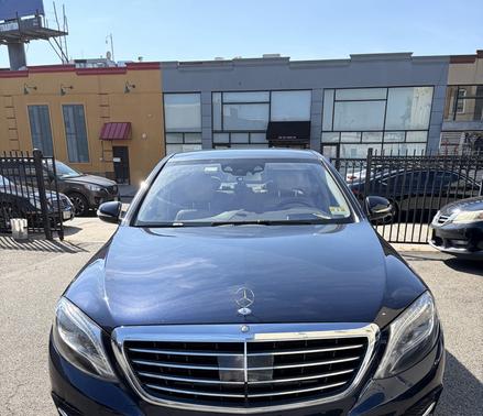 Blue 2015 Mercedes-Benz S-Class S 550 4MATIC