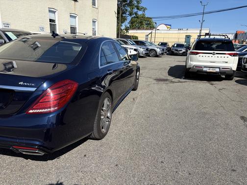 Blue 2015 Mercedes-Benz S-Class S 550 4MATIC