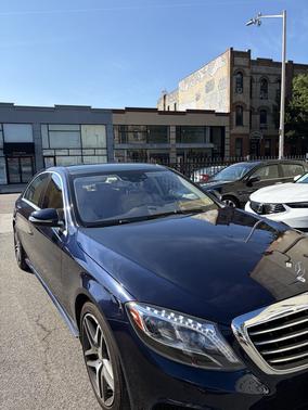 Blue 2015 Mercedes-Benz S-Class S 550 4MATIC