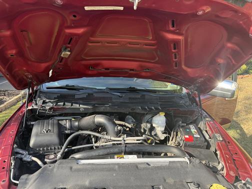 Red 2013 RAM 1500 Laramie Longhorn Edition