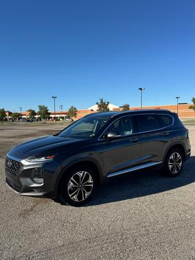 Gray 2020 Hyundai SANTA FE SEL 2.0T