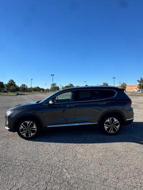 Gray 2020 Hyundai SANTA FE SEL 2.0T
