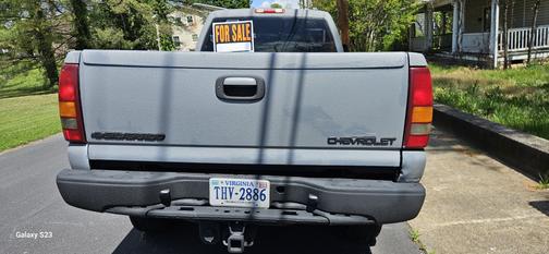 Gray 2002 Chevrolet Silverado 2500 LS H/D Crew Cab