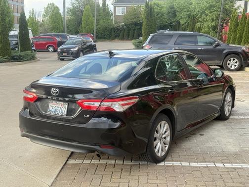 Black 2020 Toyota Camry LE