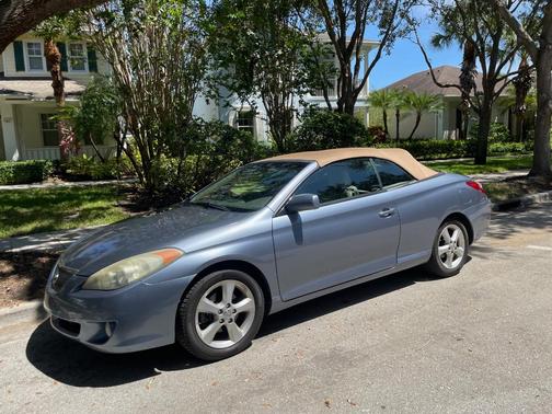 Blue 2005 Toyota Camry Solara SLE V6