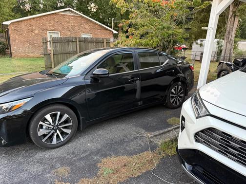 Black 2025 Nissan Sentra SV